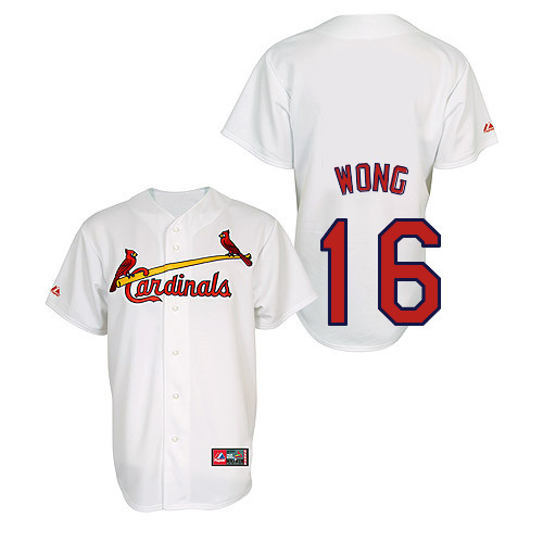 Kolten Wong #16 Youth Baseball Jersey-St Louis Cardinals Authentic Home Jersey by Majestic Athletic MLB Jersey